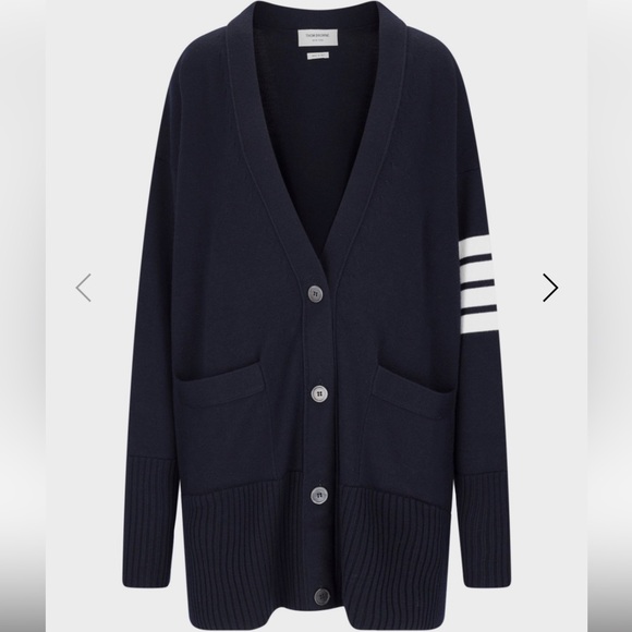 Thom  Browne Oversized Cardigan - Picture 3 of 10
